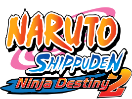 Naruto Shippuden: Ninja Destiny 2 title screen for Nintendo DS